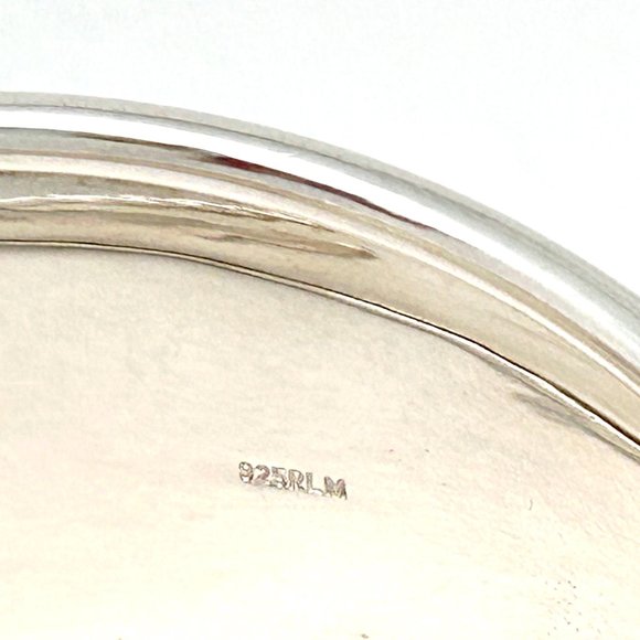 Vintage Robert Lee Morris Sterling Silver Cuff Bracelet - Picture 7 of 9